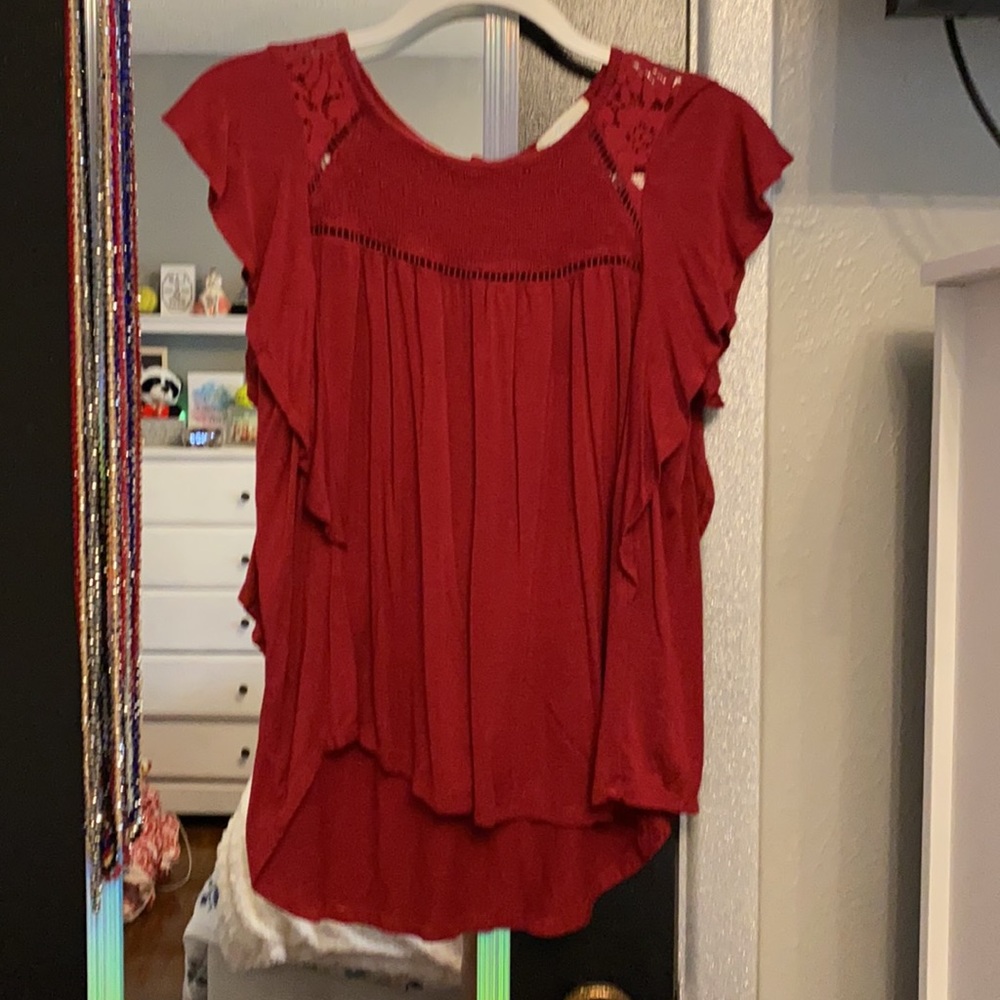 Red shirt